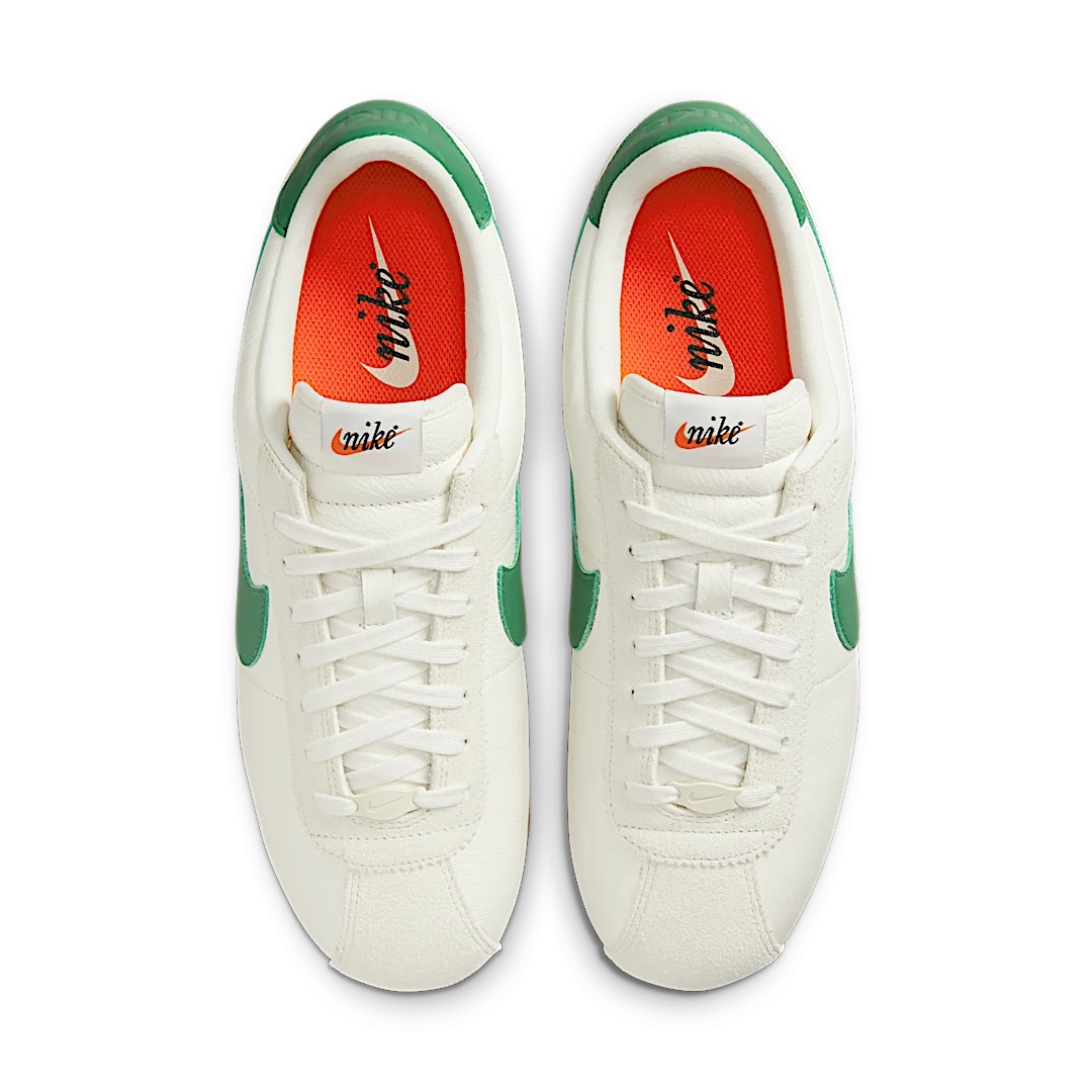 Nike Cortez Aloe Verde Gum, Sail/Aloe Verde-Black-Pale Vanilla (FD0728-133)