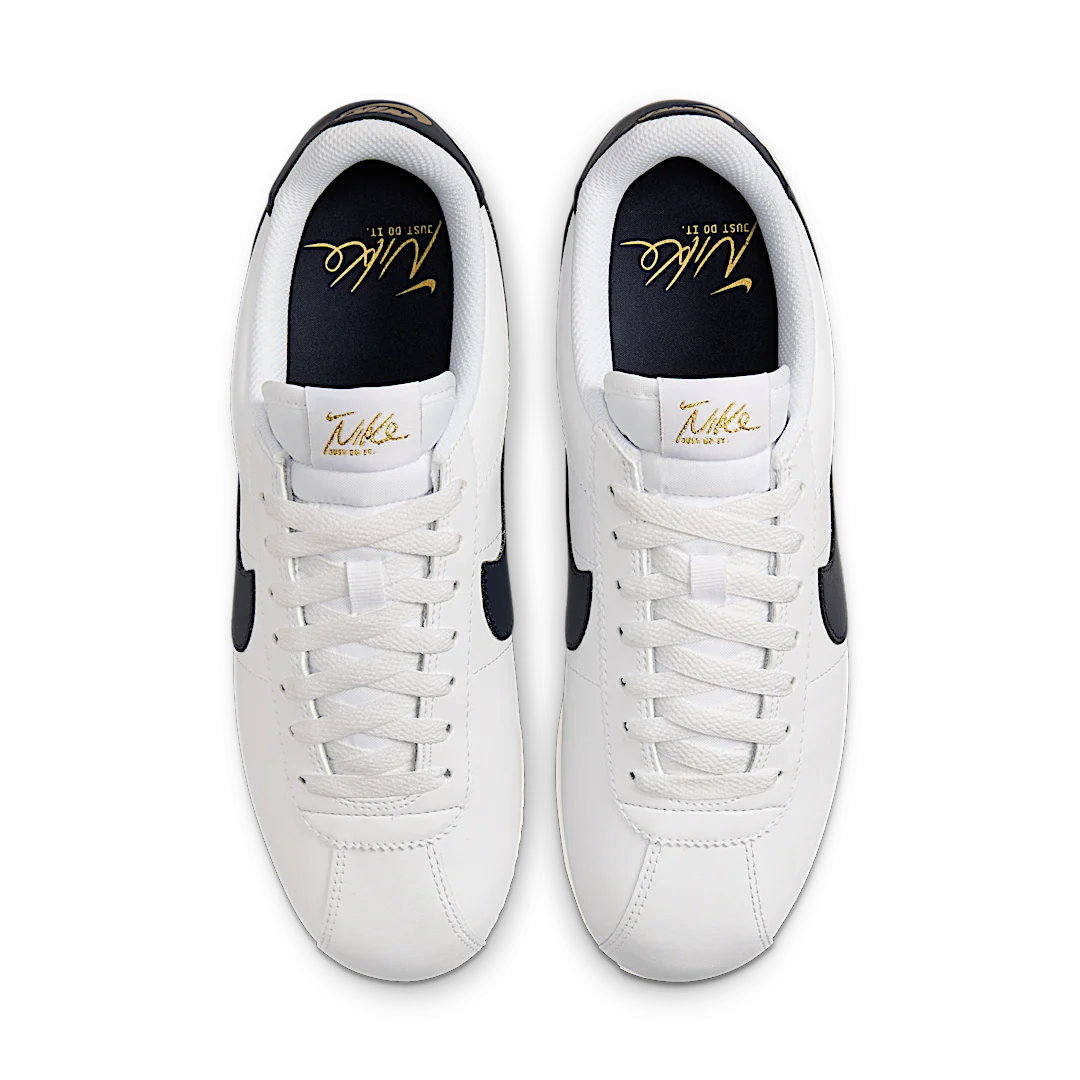 Nike Cortez Olympic, White/Sail/Metallic Gold/Obsidian (HJ9343-100)