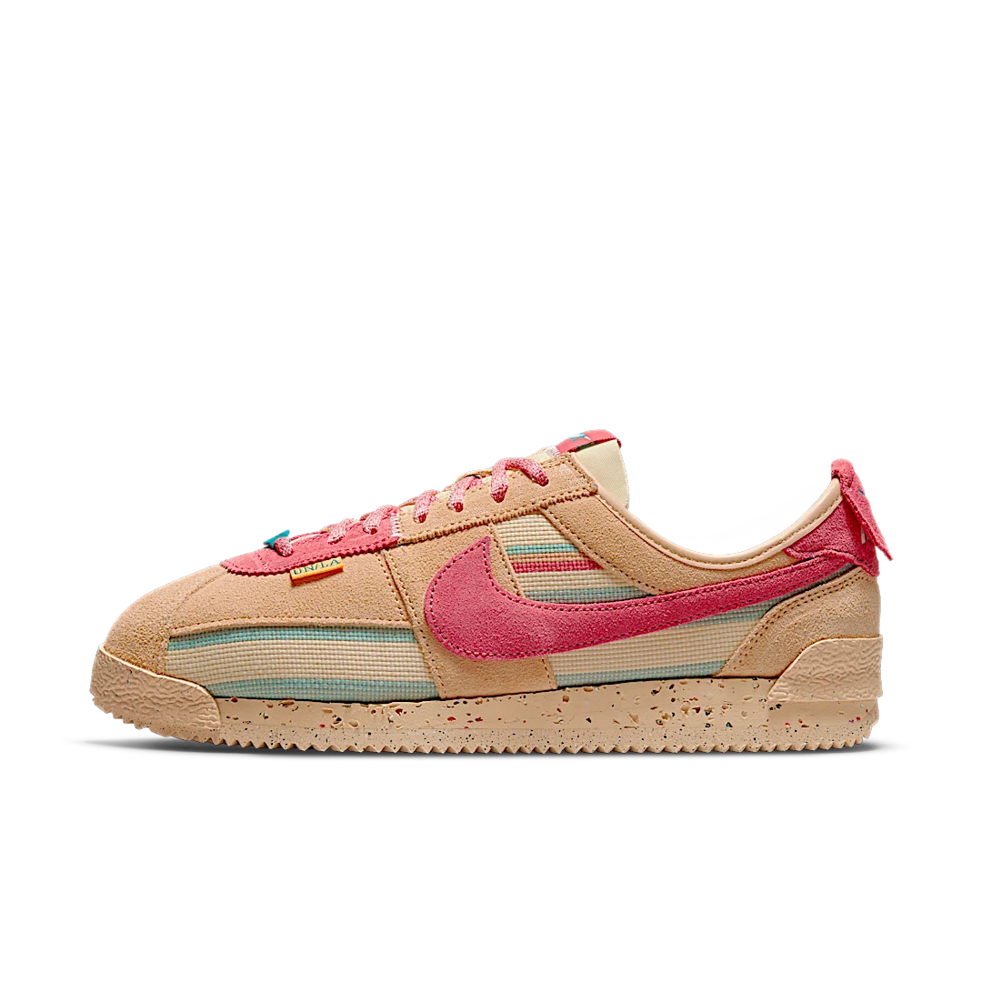 Nike Cortez SP Union Sesame, Grain/Pink Clay-Dutch Green-Bicycle Yellow-Blustery (DR1413-200)