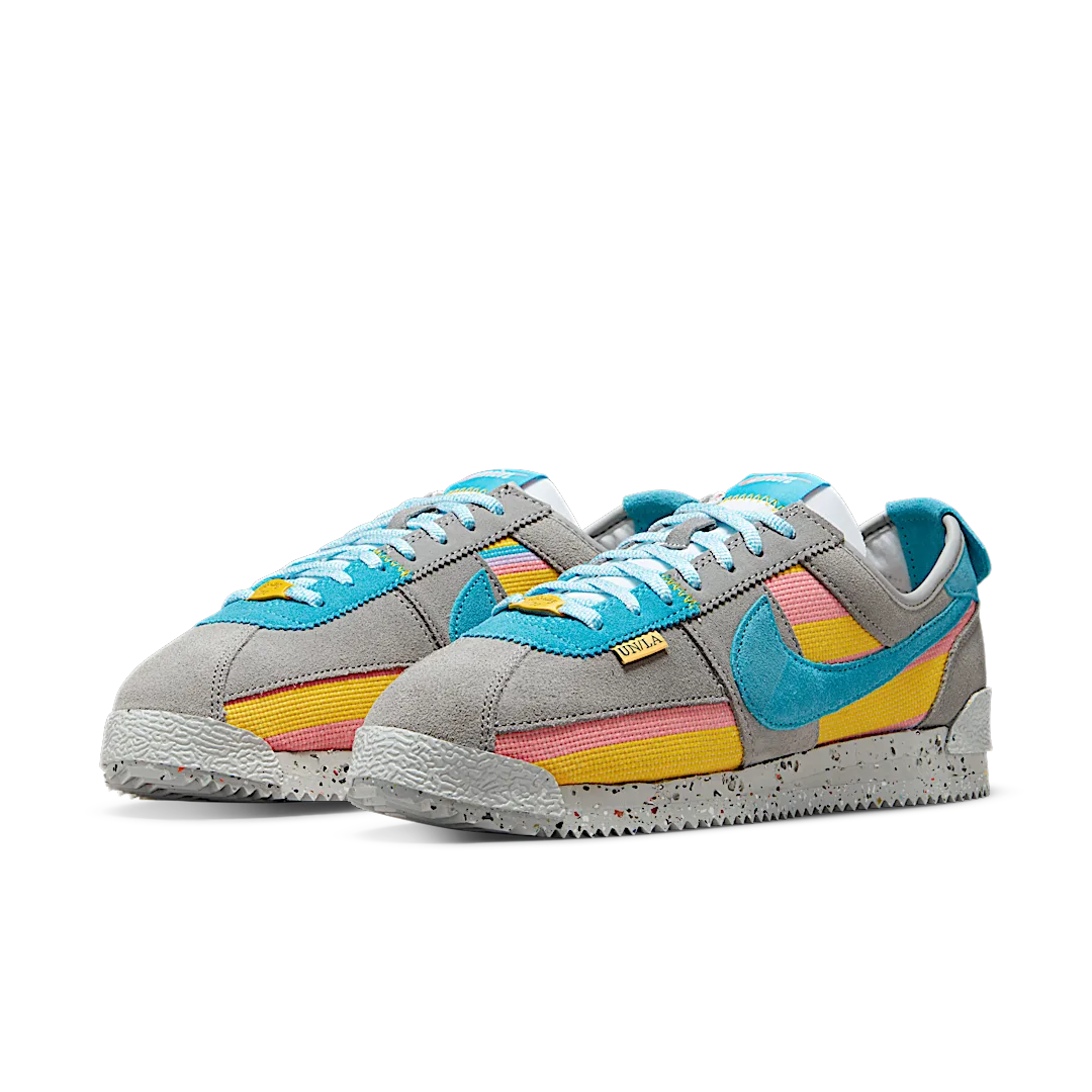 Nike Cortez Union Light Smoke, Grey/Blue/Pink/Yellow (DR1413-002)