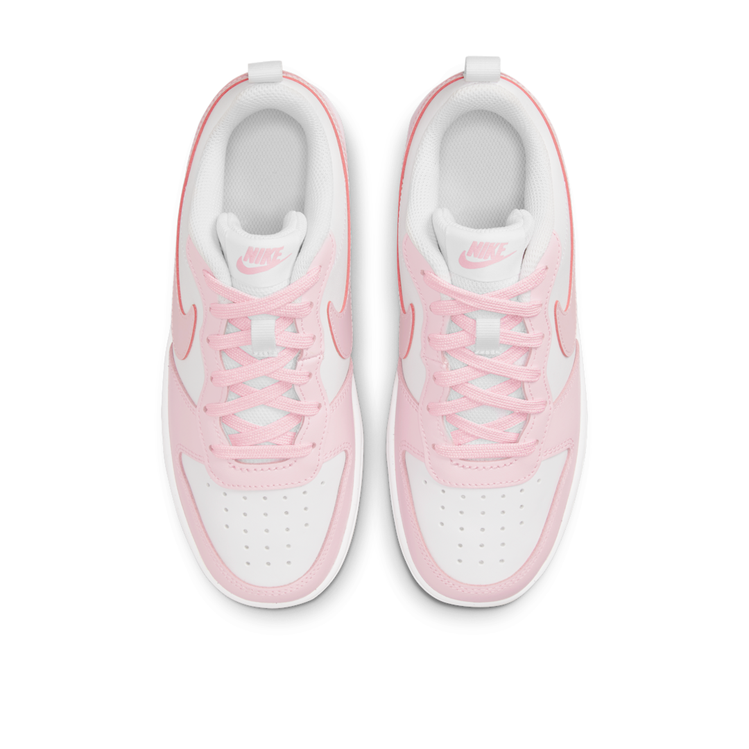 Nike Court Borough Low 2 SE White Pink Foam, White/Pink Foam (DQ0492-100)