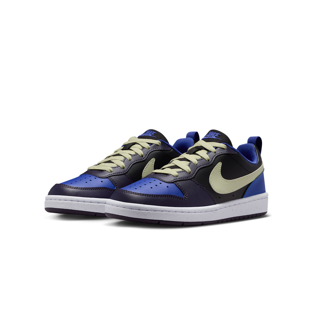 Nike Court Borough Low Recraft Black Cave Purple Olive Aura