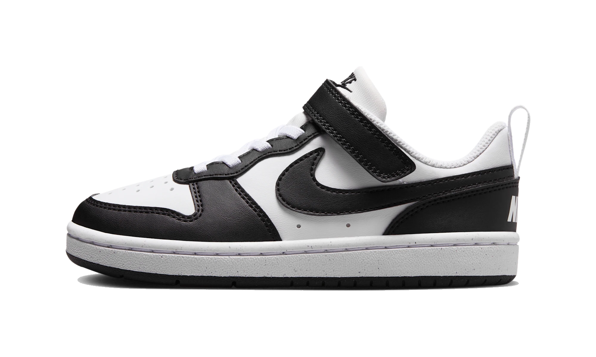 Nike Court Borough Low Recraft Black White (PS)