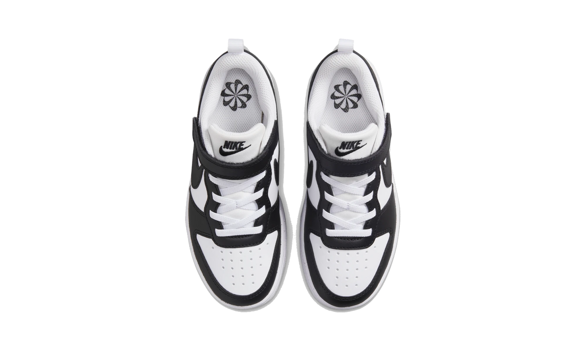 Nike Court Borough Low Recraft Black White (PS)