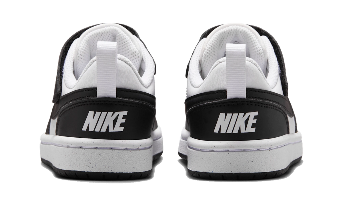 Nike Court Borough Low Recraft Black White (PS)