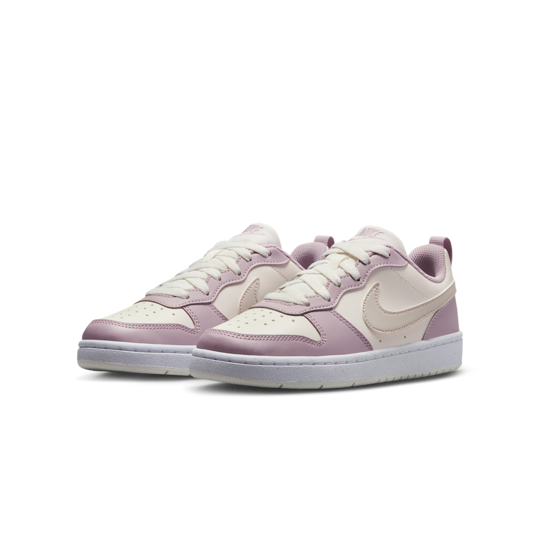Nike Court Borough Low Recraft Sail Particle Rose White Light Orewood Brown