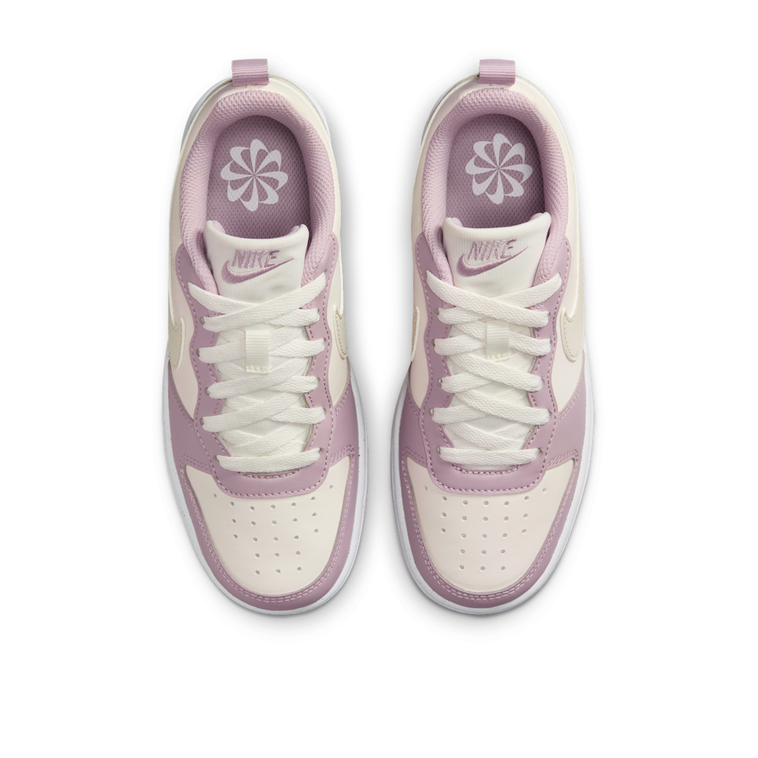 Nike Court Borough Low Recraft Sail Particle Rose White Light Orewood Brown, Sail/Particle Rose/White/Light Orewood Brown (DV5456-129)