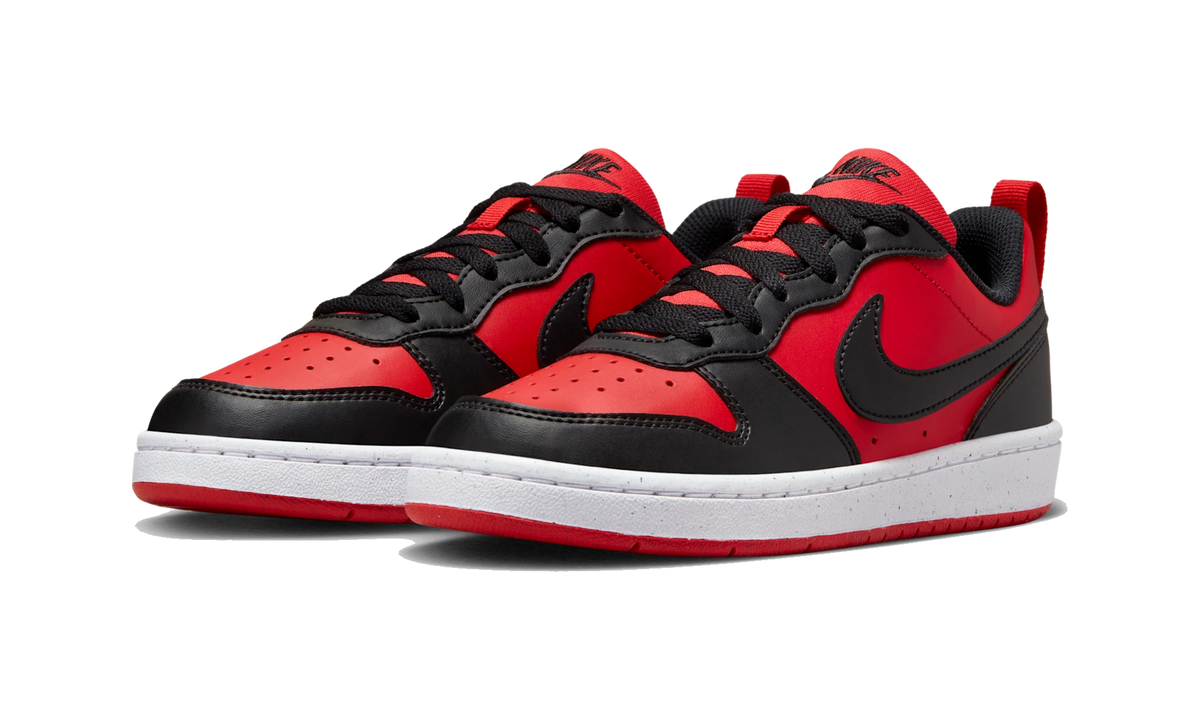Nike Court Borough Low Recraft University Red Black