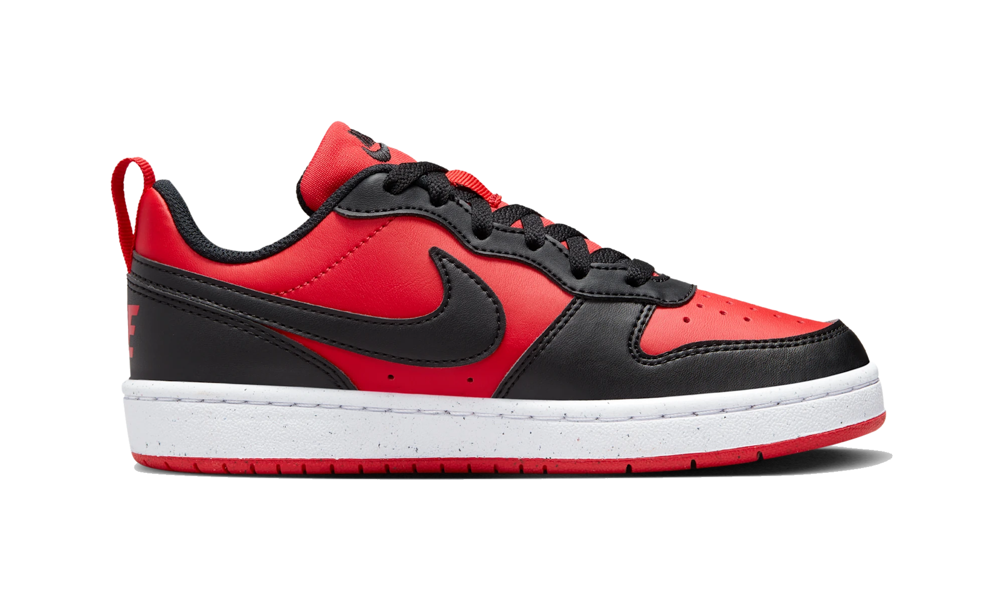 Nike Court Borough Low Recraft University Red Black