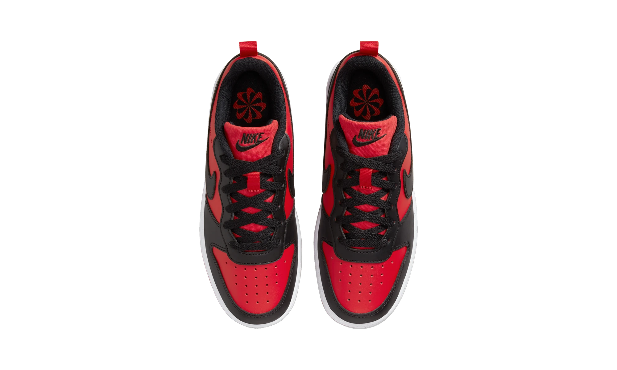 Nike Court Borough Low Recraft University Red Black