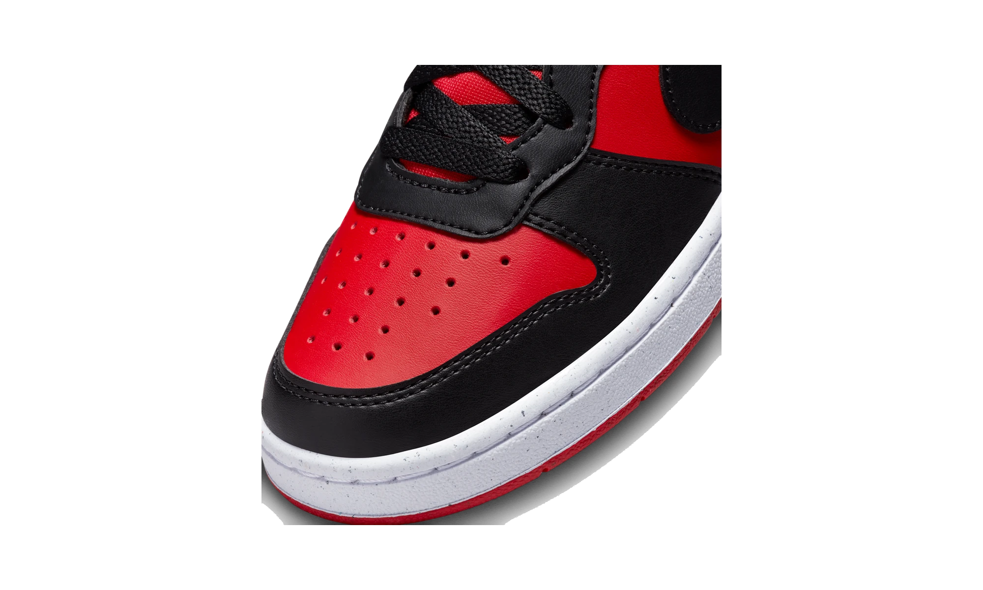Nike Court Borough Low Recraft University Red Black