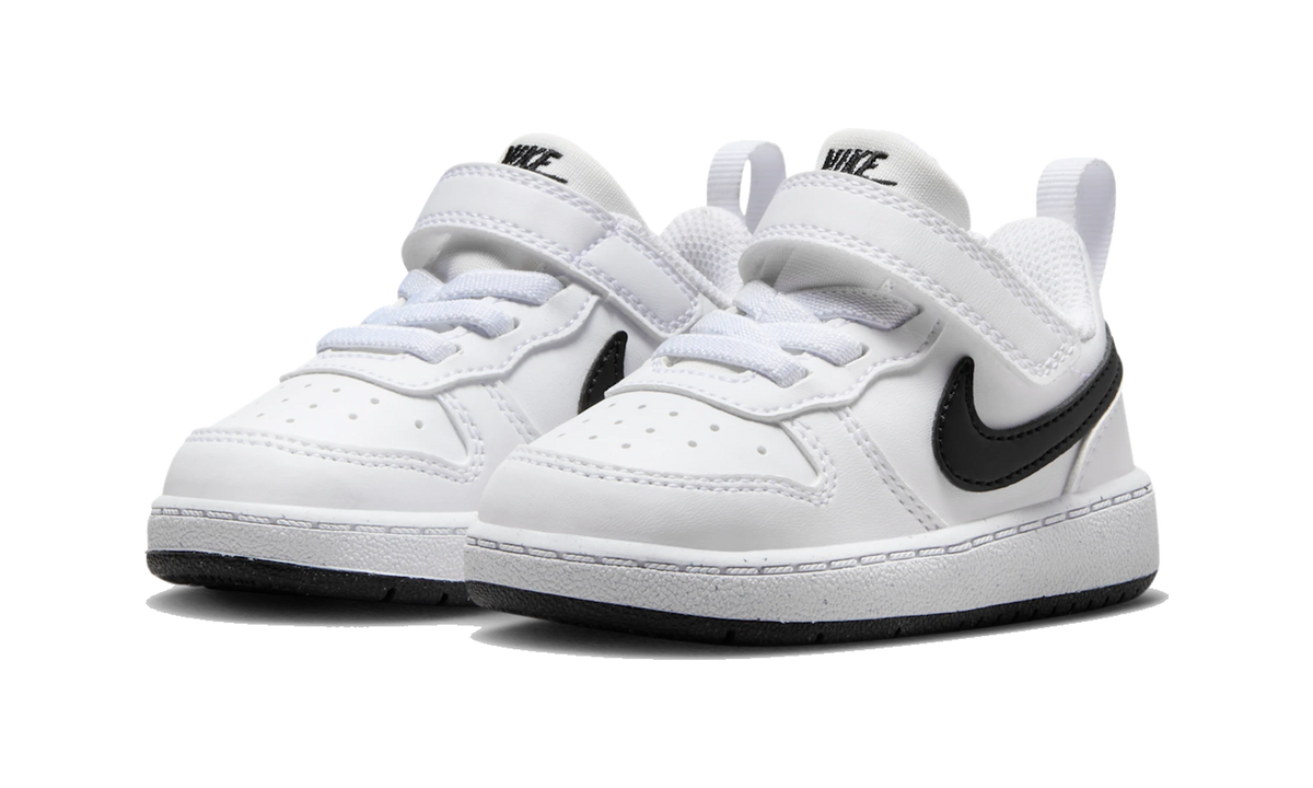 Nike Court Borough Low Recraft White Black Swoosh (TD)