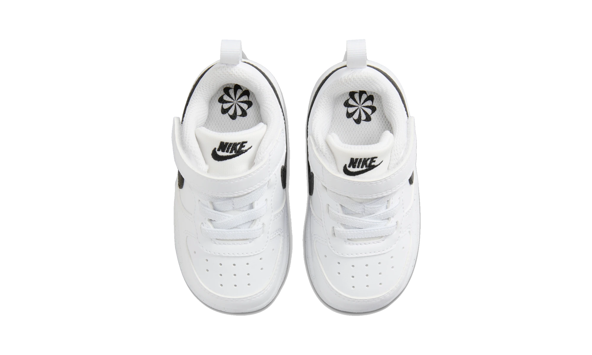 Nike Court Borough Low Recraft White Black Swoosh (TD)
