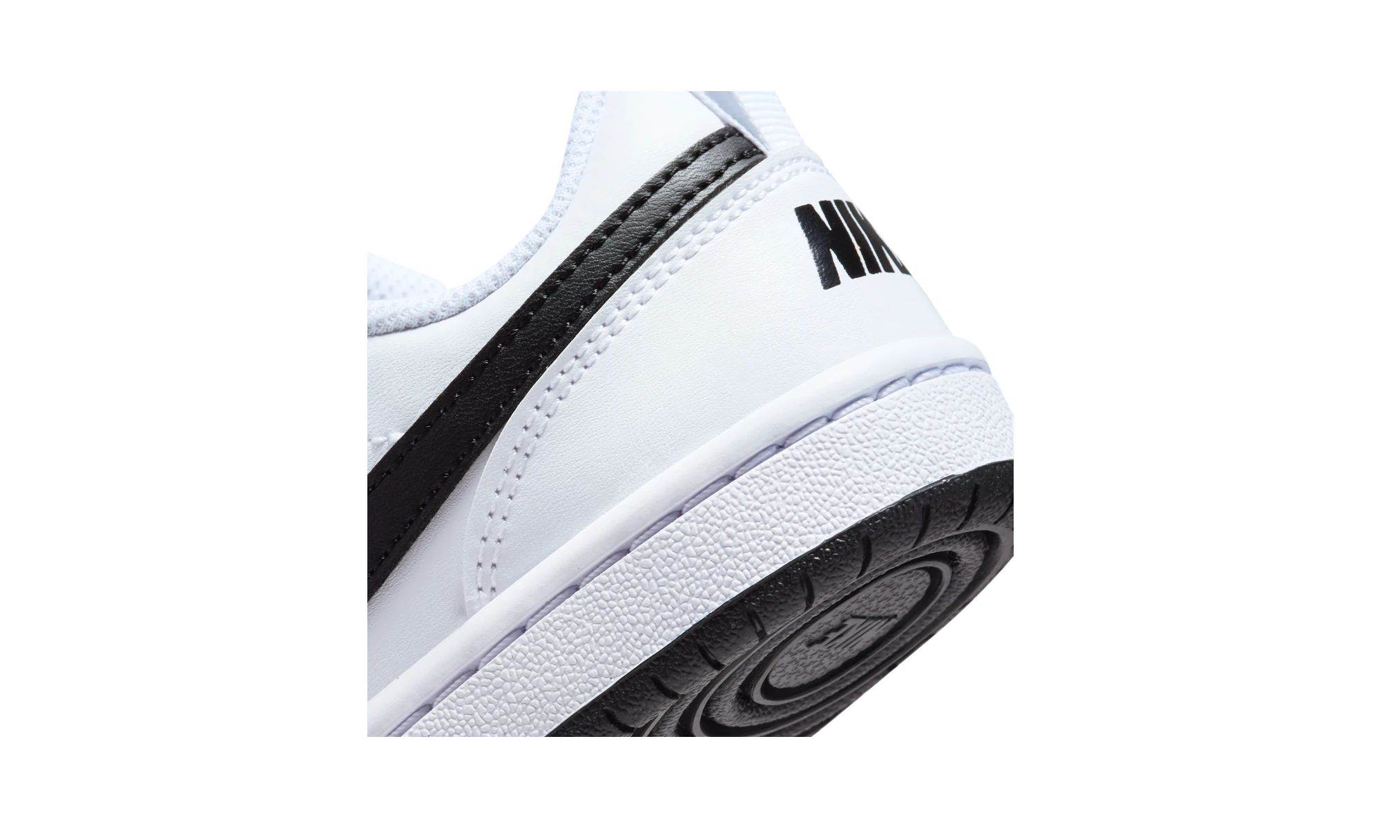 Nike Court Borough Low Recraft White Black (PS)