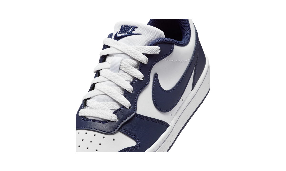 Nike Court Borough Low White Midnight Navy
