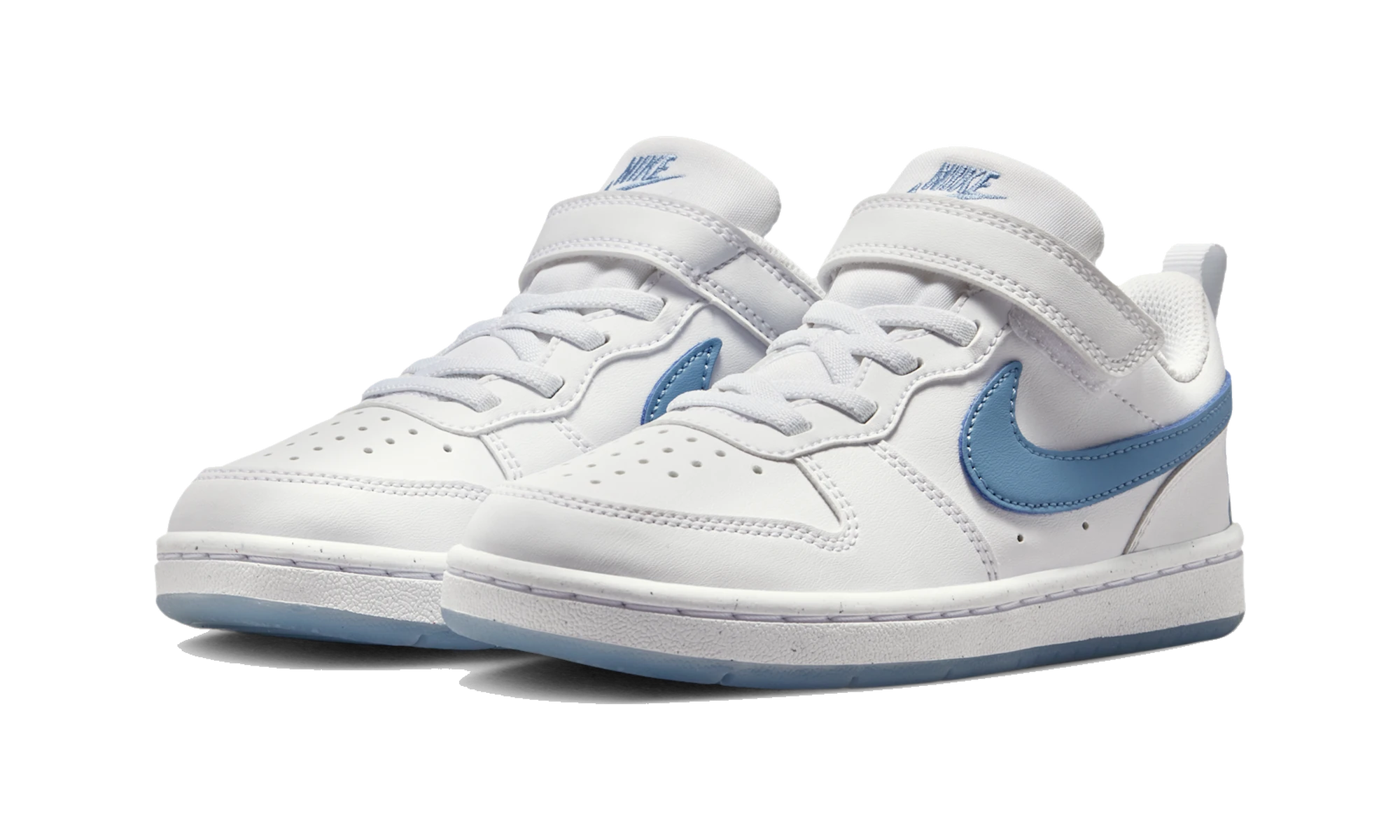Nike Court Borough Low White Work Blue (PS)