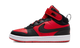 Nike Court Borough Mid 2 Black University Red (PS)