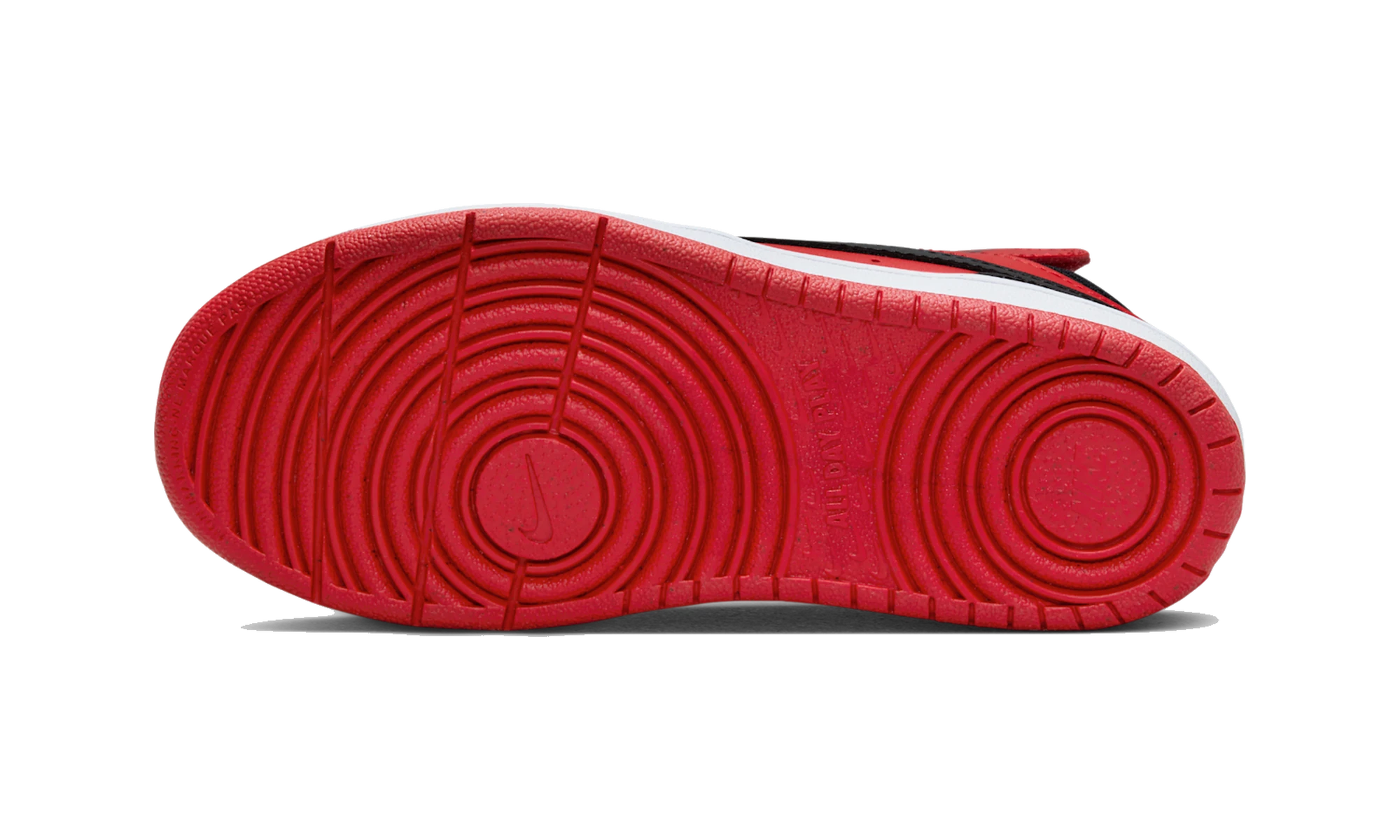 Nike Court Borough Mid 2 Black University Red (PS)