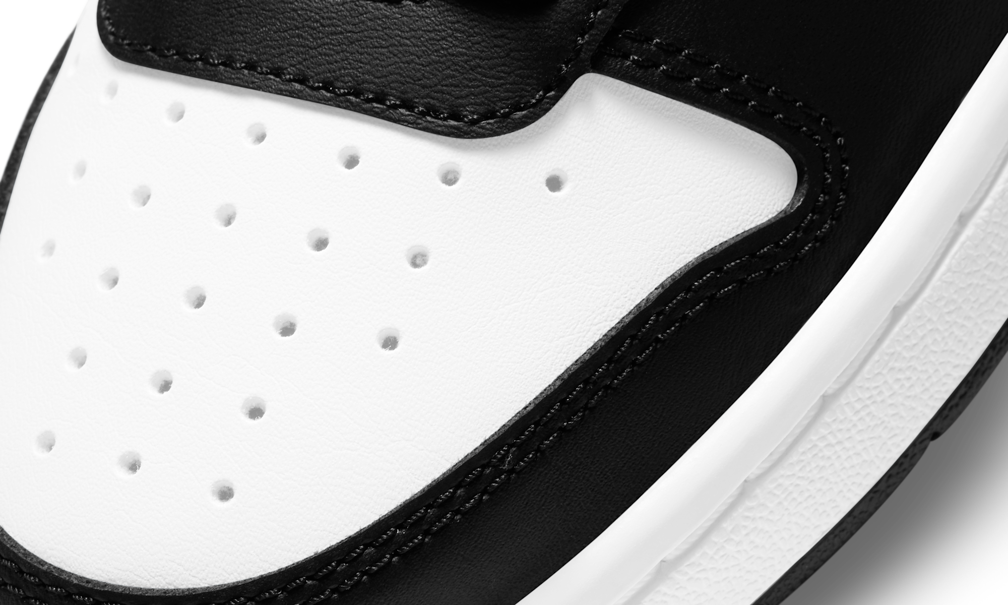 Nike Court Borough Mid 2 Black White Sunset Pulse