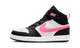 Nike Court Borough Mid 2 Black White Sunset Pulse (PS)