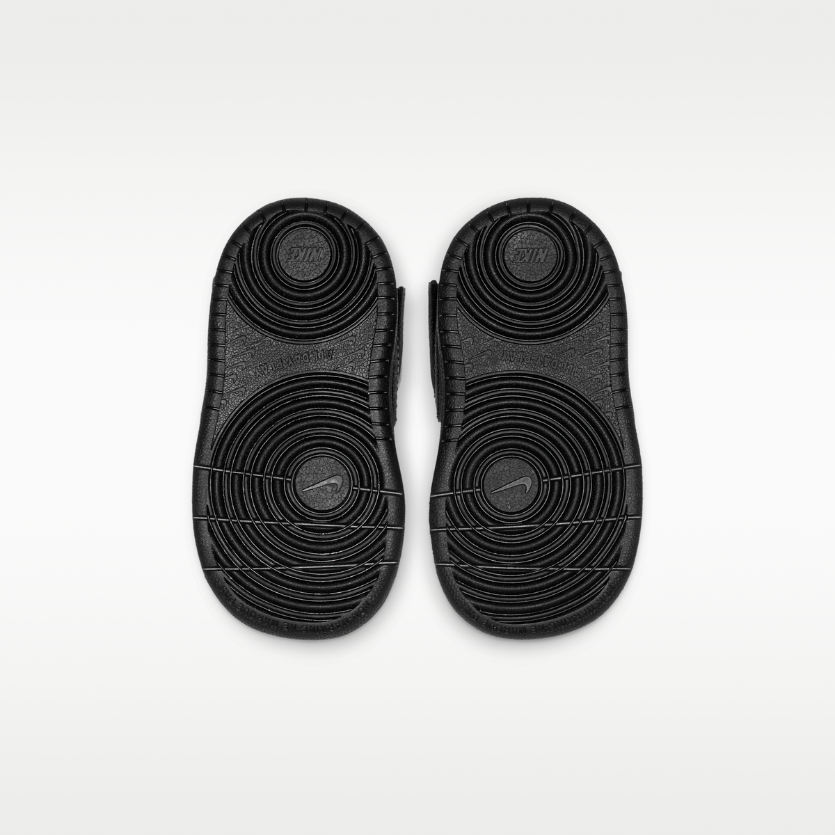Nike Court Borough Mid 2 Triple Black (TD)
