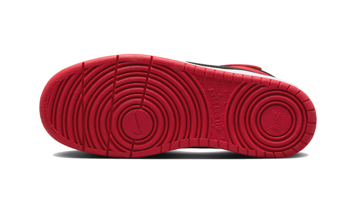 Nike Court Borough Mid 2 University Red White Black