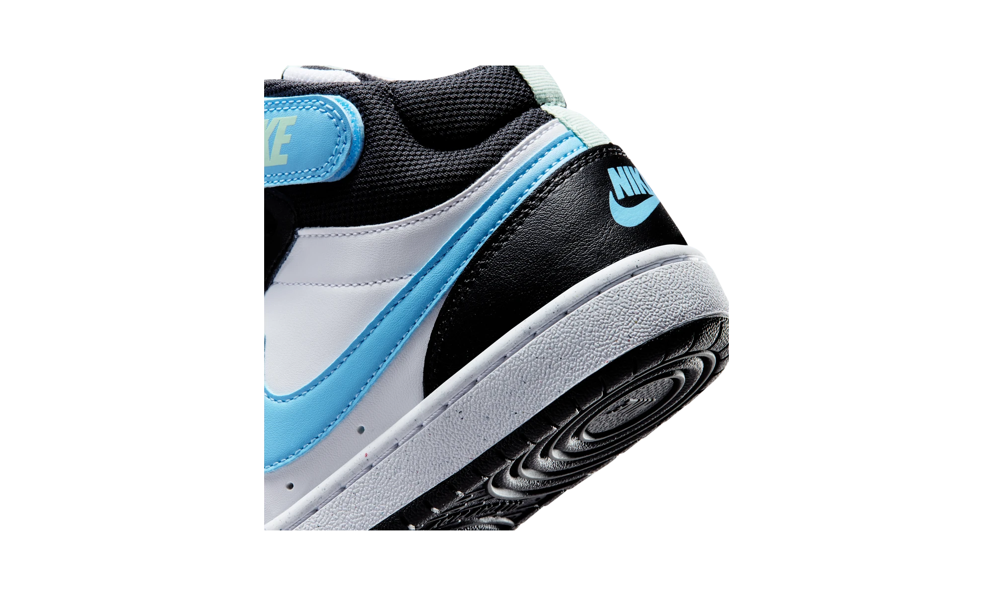 Nike Court Borough Mid 2 White Black