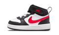 Nike Court Borough Mid 2 White Black University Red (TD)