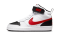 Nike Court Borough Mid 2 White University Red