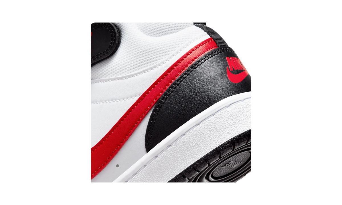 Nike Court Borough Mid 2 White University Red