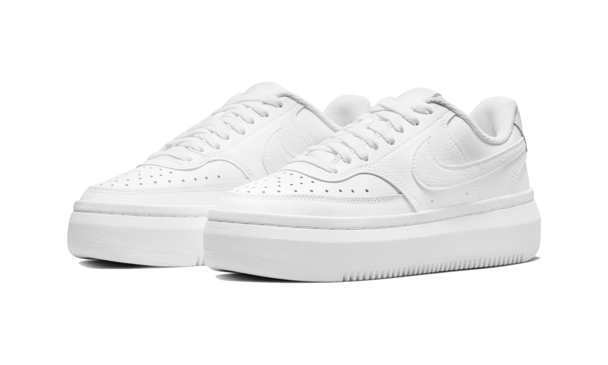 Nike Court Vision Alta Low Triple White