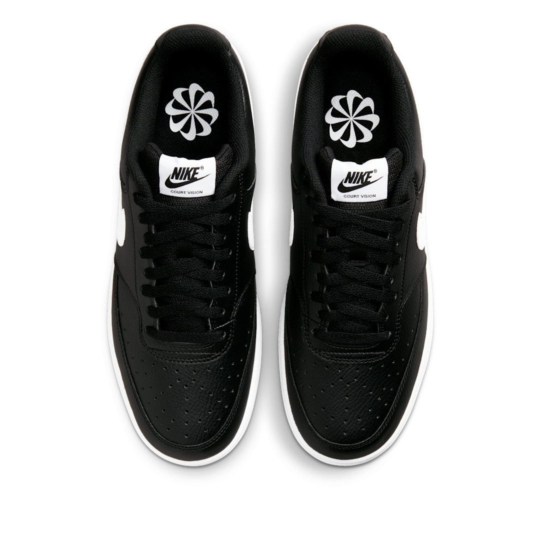 Nike Court Vision Low Next Nature Black White