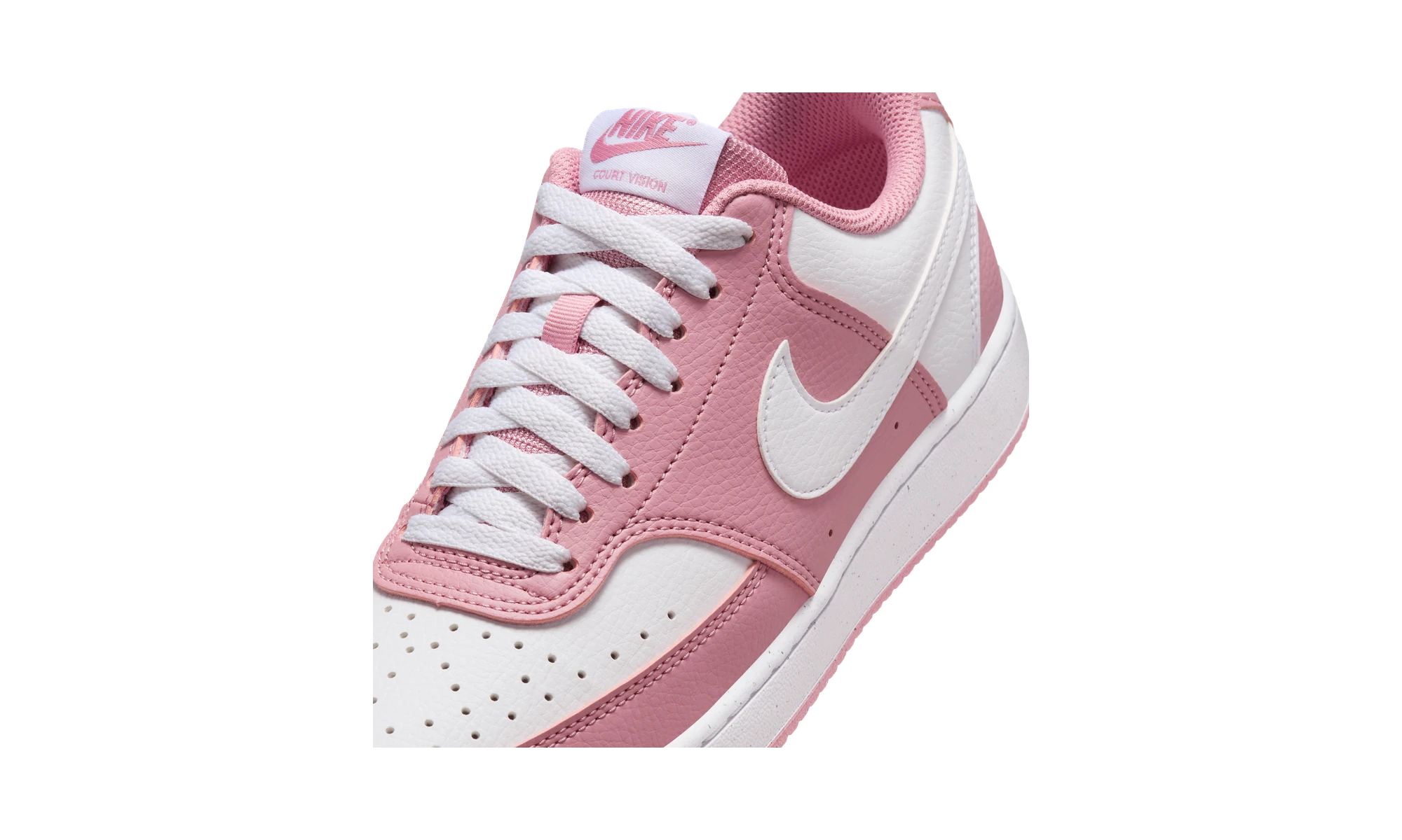 Nike Court Vision Low Next Nature Elemental Pink White
