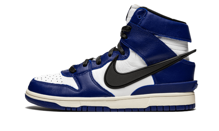 Nike Dunk High AMBUSH Deep Royal, Deep Royal Blue/White-Pale Ivory-Black (CU7544-400)