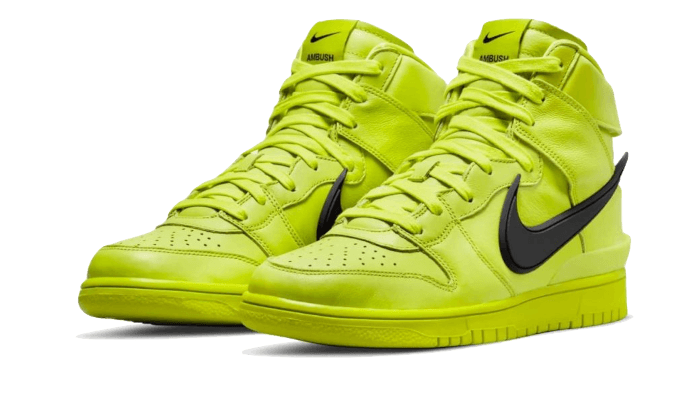 Nike Dunk High AMBUSH Flash Lime, Atomic Green/Flash Lime-Black (CU7544-300)