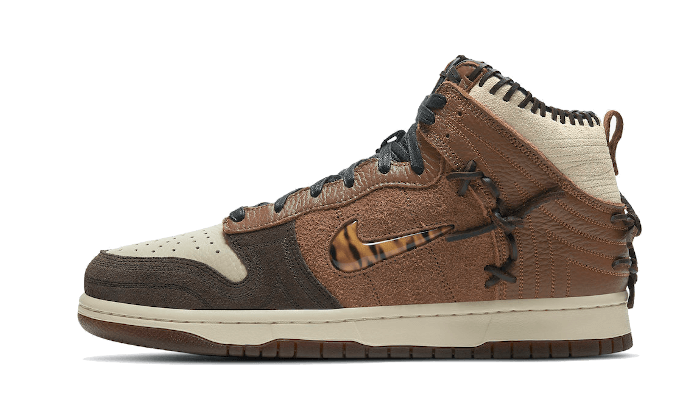 Nike Dunk High Bodega Legend Fauna Brown, Fauna Brown/Rustic-Velvet Brown-Multi-Color (CZ8125-200)