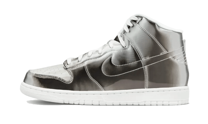 Nike Dunk High CLOT Flux, Metallic Silver/White (DH4444-900)