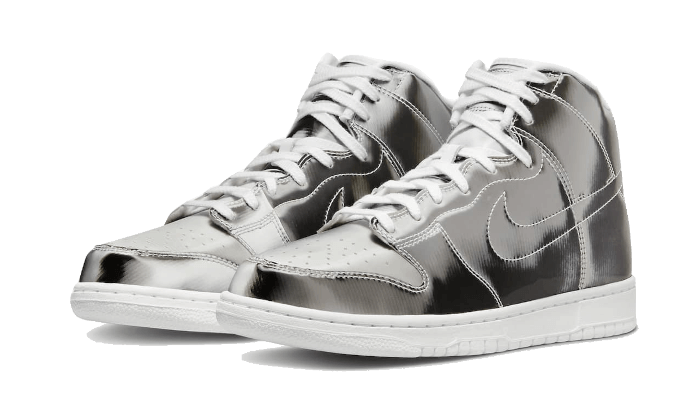 Nike Dunk High CLOT Flux, Metallic Silver/White (DH4444-900)