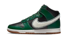 Nike Dunk High Chenille Swoosh Black Green, Green/Black-White-Gum (DR8805-001)