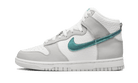 Nike Dunk High FLS, White/Light Grey/Teal Metallic (DR7855-100)