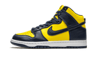 Nike Dunk High Michigan (2020), Varsity Maize/Midnight Navy-Midnight Navy (CZ8149-700)