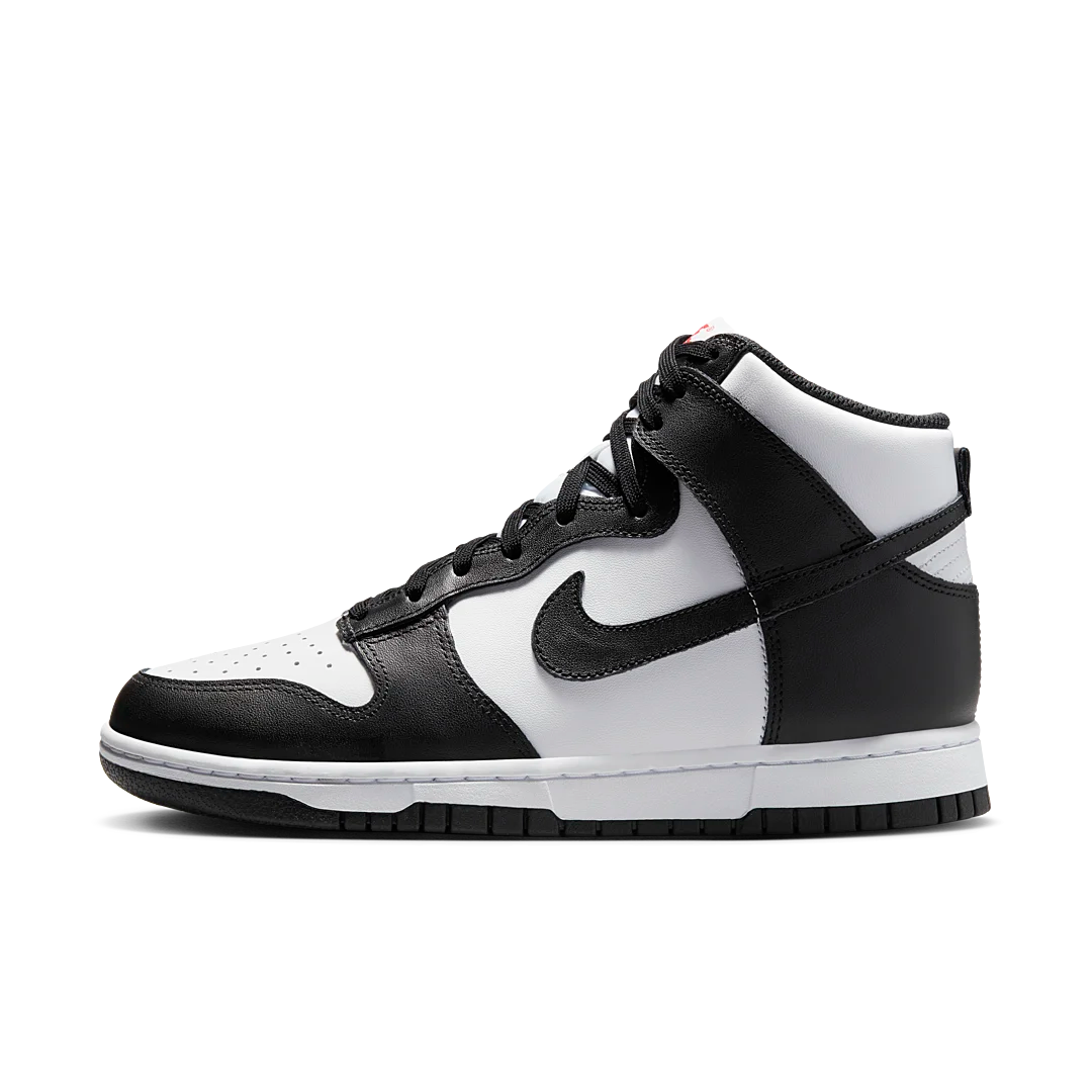 Nike Dunk High Panda (2021), Black/White-University Red (DD1869-103 / DB2179-103)