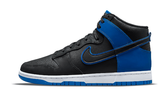 Nike Dunk High SE Camo Black Royal, Black/Hyper Royal-Black-White (DD3359-001)