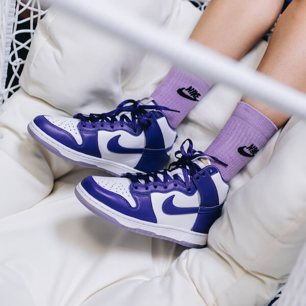 Nike Dunk High SP Varsity Purple, White/Varsity Purple (DC5382-100)