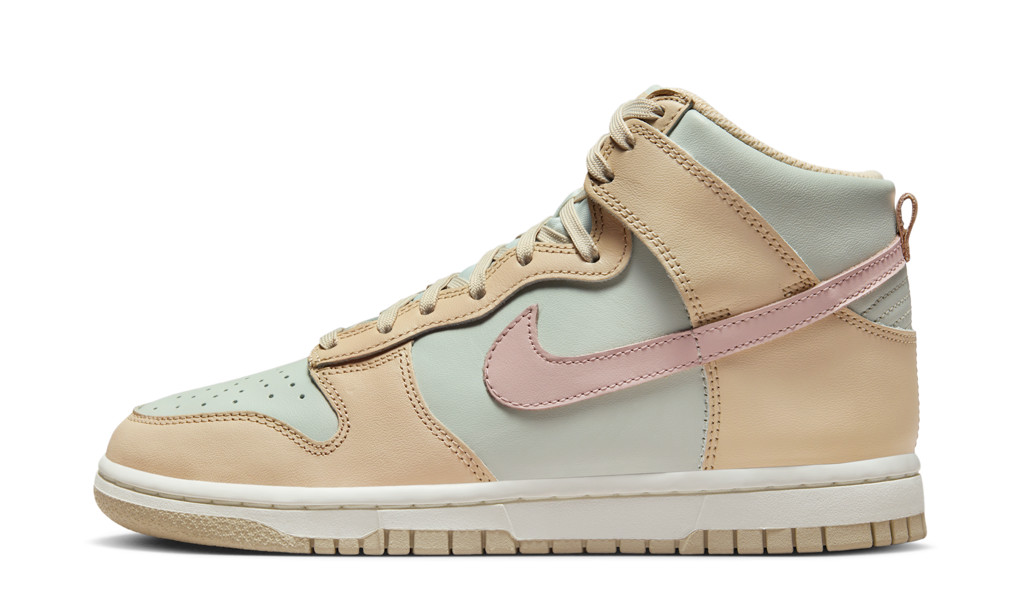 Nike Dunk High Sand Drift Pink Oxford