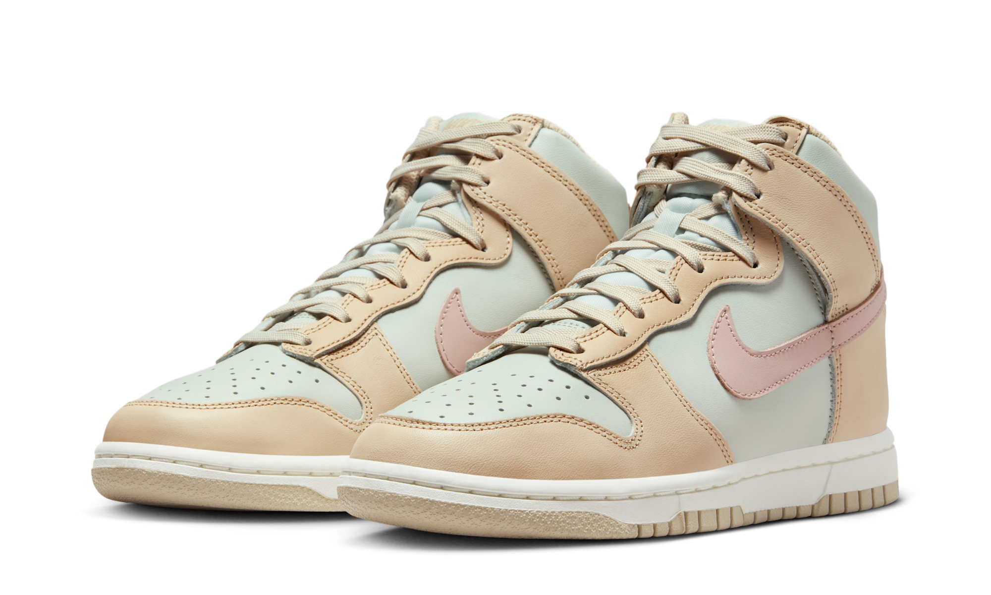 Nike Dunk High Sand Drift Pink Oxford