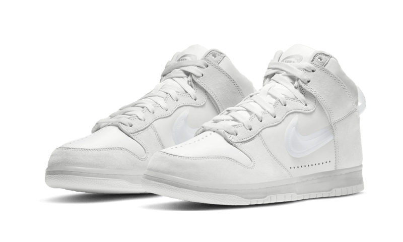 Nike Dunk High Slam Jam White Pure Platinum, White/Clear-Pure Platinum (DA1639-100)