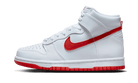 Nike Dunk High White Picante Red, White/White/Picante Red/Picante Red (DV0828-100)