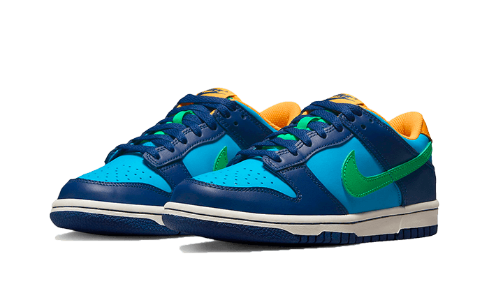 Nike Dunk Low All-Star (2023), Baltic Blue/Electric Algae/Deep Royal/Laser Orange (DV1693-401)