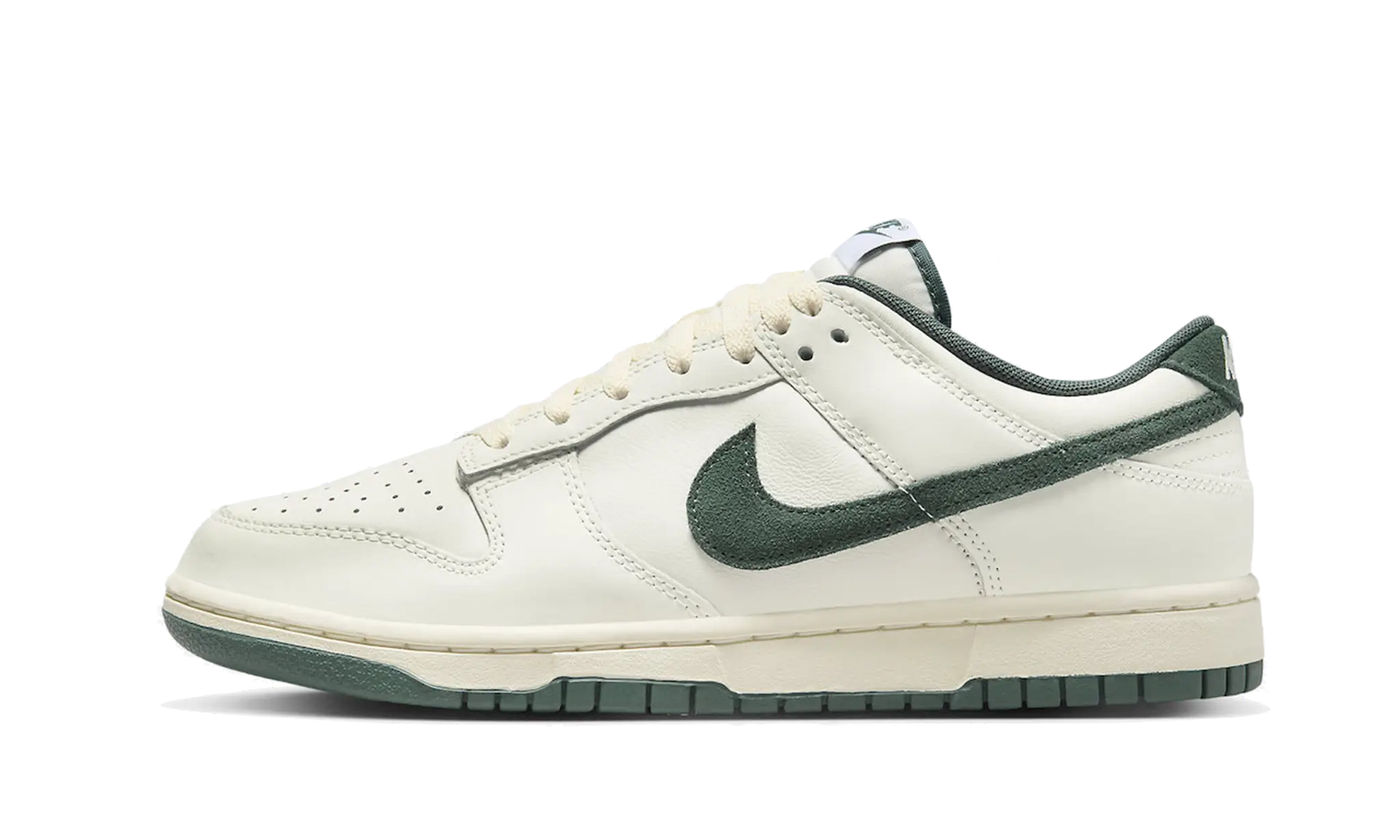 Nike Dunk Low Athletic Department Deep Jungle, Sail/Deep Jungle/Coconut Milk/White (FQ8080-133)